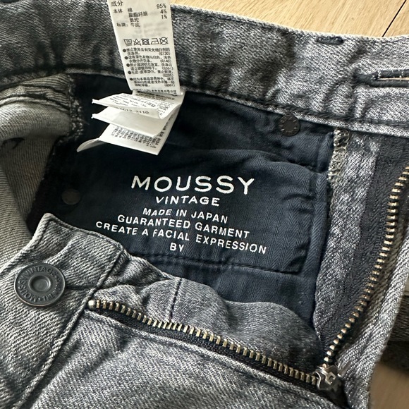Mousy vintage Howa jeans. Washed gray. 24 - Picture 2 of 7